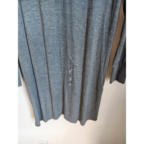 Cuddl Duds Hooded Lounge Gray Dress Size Small - Picture 5 of 8